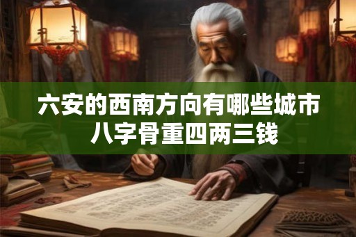 六安的西南方向有哪些城市  八字骨重四两三钱