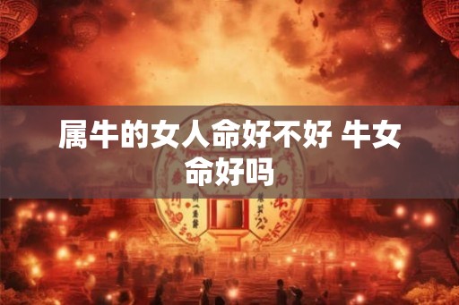 属牛的女人命好不好 牛女命好吗