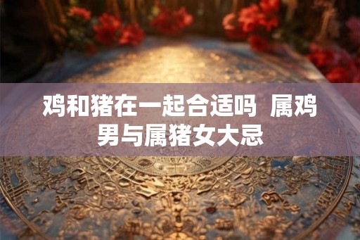 鸡和猪在一起合适吗  属鸡男与属猪女大忌