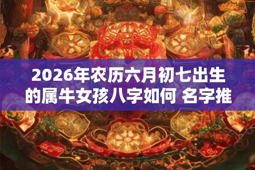 2026年农历六月初七出生的属牛女孩八字如何 名字推荐 2026年农历六月初七出生的属牛女孩八字如何 名字推荐