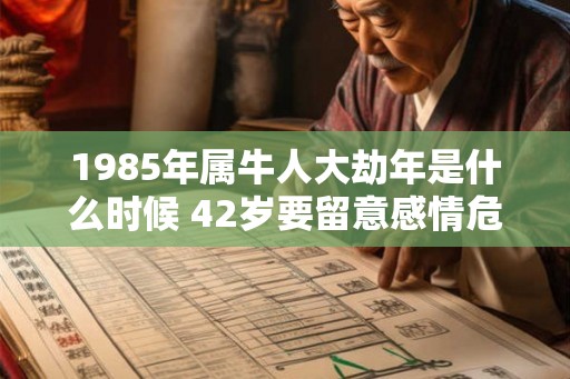 1985年属牛人大劫年是什么时候 42岁要留意感情危机