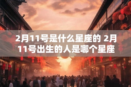 2月11号是什么星座的 2月11号出生的人是哪个星座