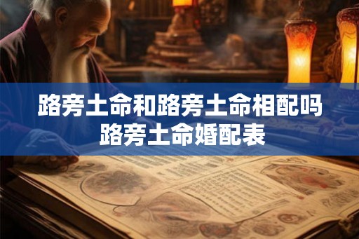 路旁土命和路旁土命相配吗 路旁土命婚配表