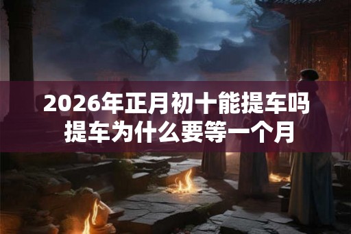 2026年正月初十能提车吗 提车为什么要等一个月 2026年正月初十能提车吗 提车为什么要等一个月