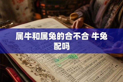 属牛和属兔的合不合 牛兔配吗