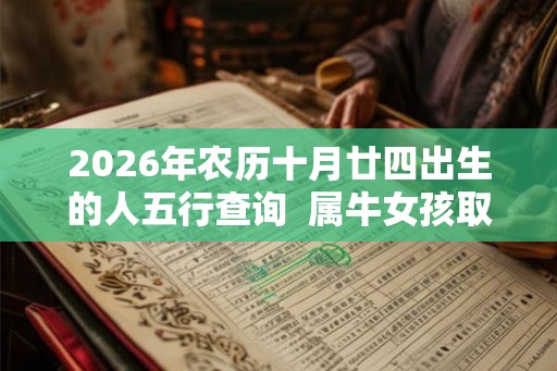2026年农历十月廿四出生的人五行查询  属牛女孩取名