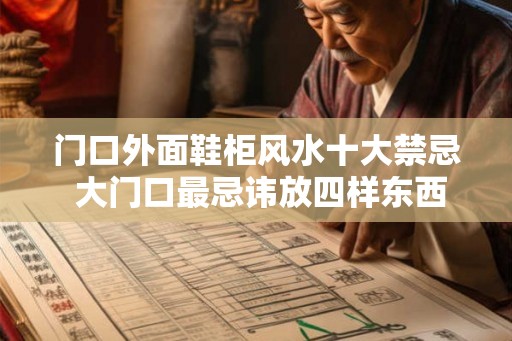 门口外面鞋柜风水十大禁忌 大门口最忌讳放四样东西