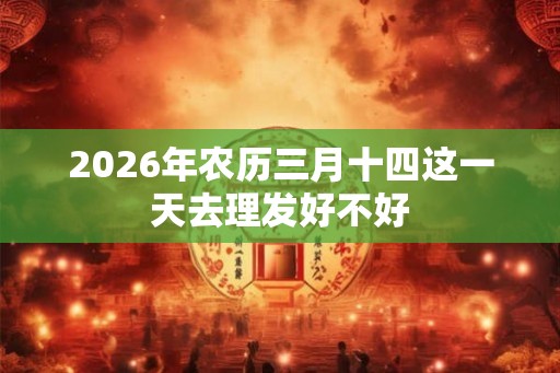 2026年农历三月十四这一天去理发好不好