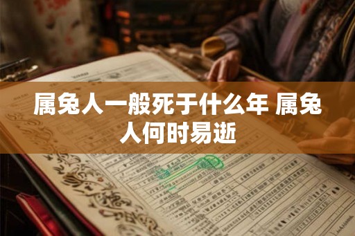 属兔人一般死于什么年 属兔人何时易逝