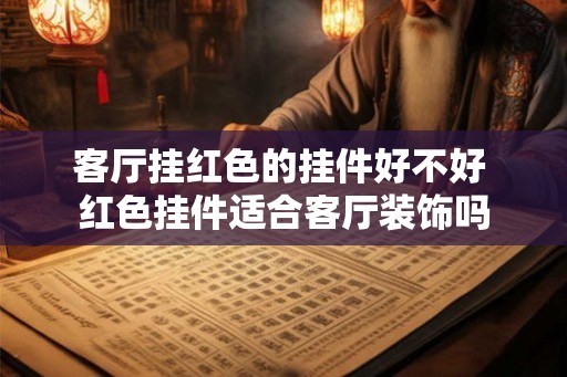 客厅挂红色的挂件好不好 红色挂件适合客厅装饰吗