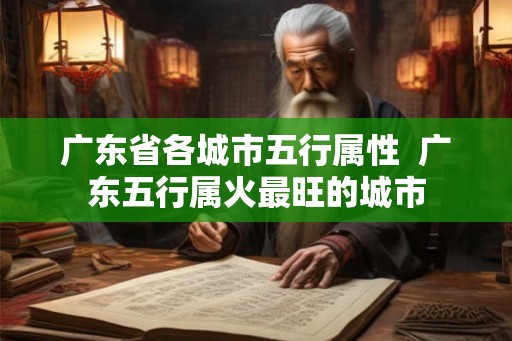 广东省各城市五行属性 广东五行属火最旺的城市 广东省各城市五行属性 广东五行属火最旺的城市