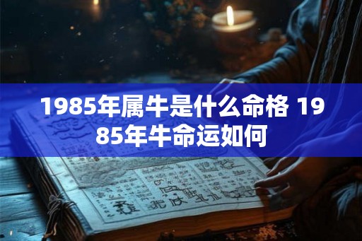 1985年属牛是什么命格 1985年牛命运如何