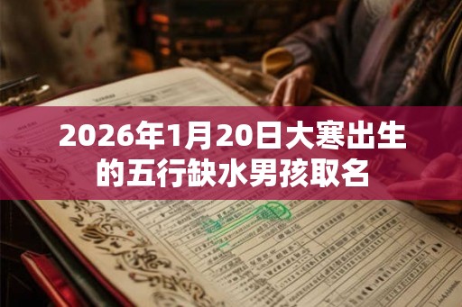 2026年1月20日大寒出生的五行缺水男孩取名 2026年1月20日大寒出生的五行缺水男孩取名
