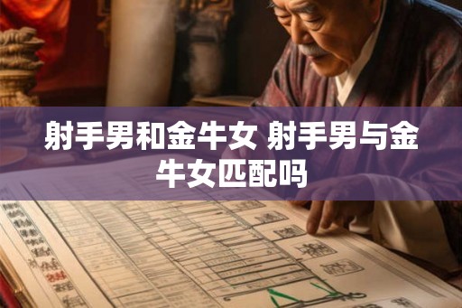 射手男和金牛女 射手男与金牛女匹配吗