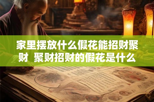 家里摆放什么假花能招财聚财  聚财招财的假花是什么