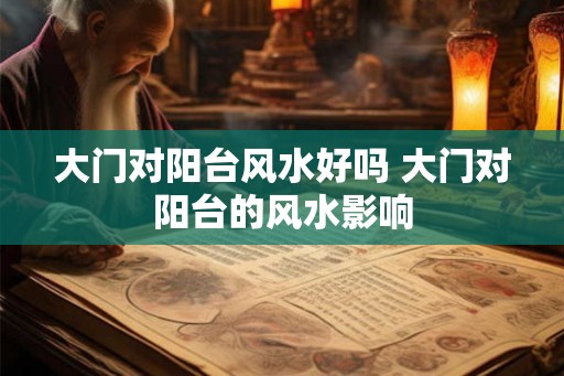 大门对阳台风水好吗 大门对阳台的风水影响 大门对阳台风水好吗 大门对阳台的风水影响
