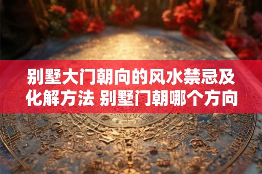 别墅大门朝向的风水禁忌及化解方法 别墅门朝哪个方向好