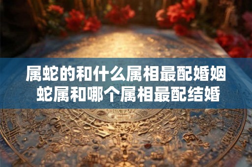 属蛇的和什么属相最配婚姻 蛇属和哪个属相最配结婚