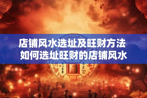 店铺风水选址及旺财方法 如何选址旺财的店铺风水