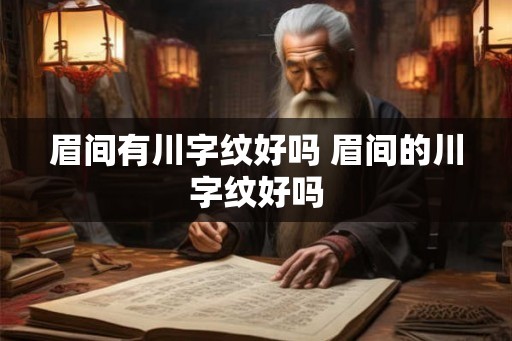 眉间有川字纹好吗 眉间的川字纹好吗 眉间有川字纹好吗 眉间的川字纹好吗