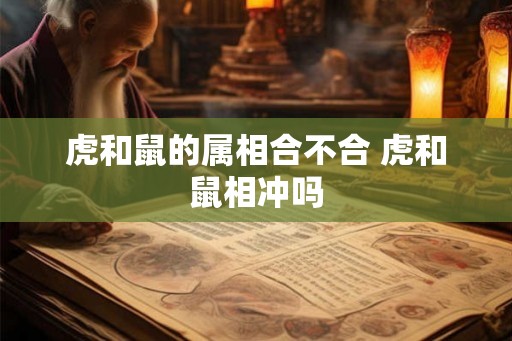 虎和鼠的属相合不合 虎和鼠相冲吗