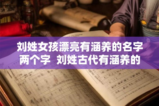 刘姓女孩漂亮有涵养的名字两个字  刘姓古代有涵养的名字