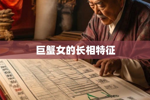 巨蟹女的长相特征 巨蟹女的长相特征