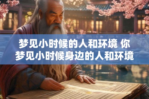 梦见小时候的人和环境 你梦见小时候身边的人和环境了吗