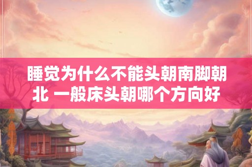 睡觉为什么不能头朝南脚朝北 一般床头朝哪个方向好