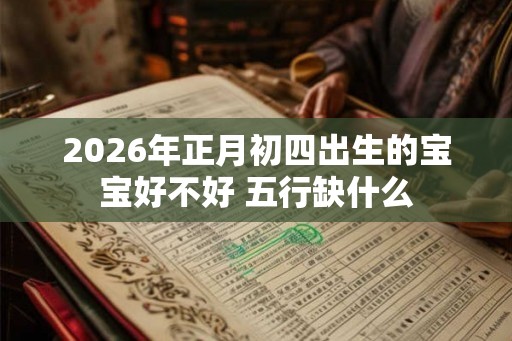 2026年正月初四出生的宝宝好不好 五行缺什么