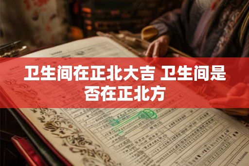 卫生间在正北大吉 卫生间是否在正北方 卫生间在正北大吉 卫生间是否在正北方
