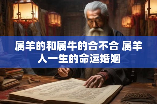属羊的和属牛的合不合 属羊人一生的命运婚姻