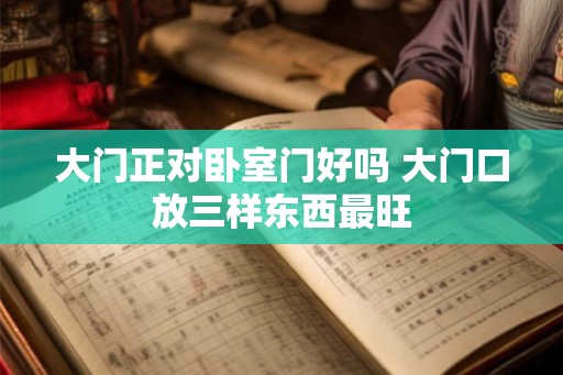 大门正对卧室门好吗 大门口放三样东西最旺