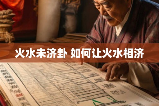 火水未济卦 如何让火水相济