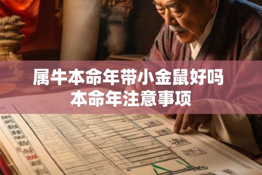 属牛本命年带小金鼠好吗 本命年注意事项