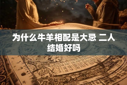为什么牛羊相配是大忌 二人结婚好吗 为什么牛羊相配是大忌 二人结婚好吗