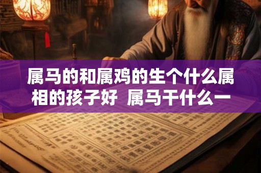 属马的和属鸡的生个什么属相的孩子好  属马干什么一碰就发财