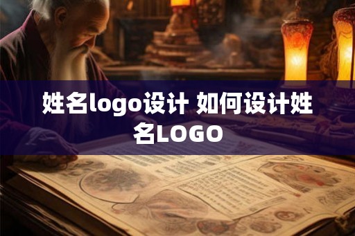 姓名logo设计 如何设计姓名LOGO