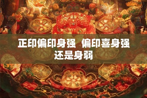 正印偏印身强  偏印喜身强还是身弱