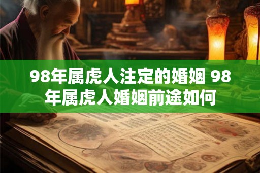 98年属虎人注定的婚姻 98年属虎人婚姻前途如何