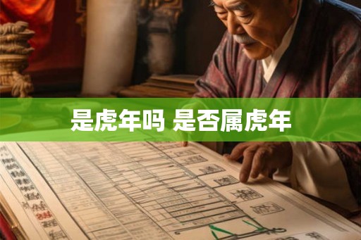 是虎年吗 是否属虎年
