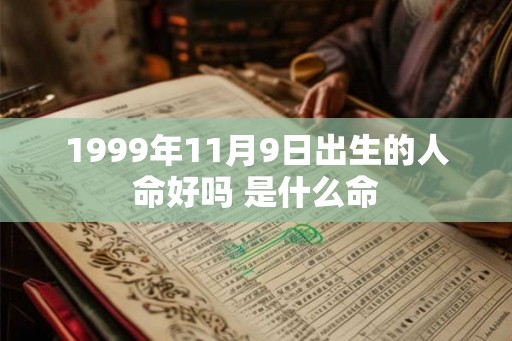 1999年11月9日出生的人命好吗 是什么命