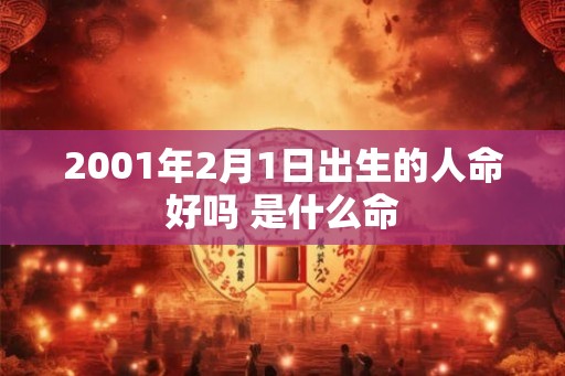 2001年2月1日出生的人命好吗 是什么命