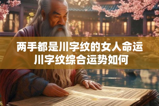 两手都是川字纹的女人命运 川字纹综合运势如何