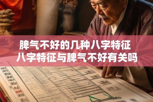 脾气不好的几种八字特征 八字特征与脾气不好有关吗