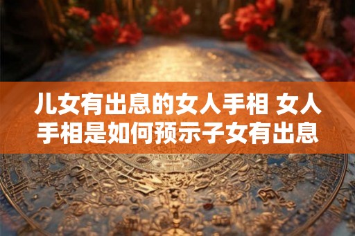 儿女有出息的女人手相 女人手相是如何预示子女有出息的