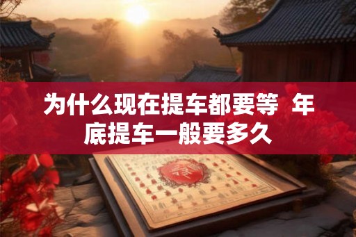 为什么现在提车都要等  年底提车一般要多久