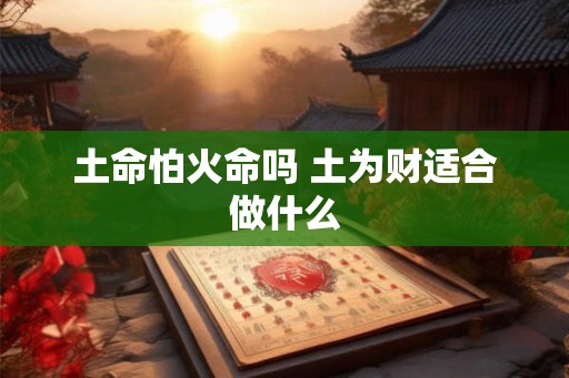 土命怕火命吗 土为财适合做什么