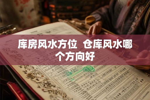 库房风水方位  仓库风水哪个方向好