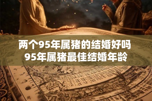 两个95年属猪的结婚好吗 95年属猪最佳结婚年龄